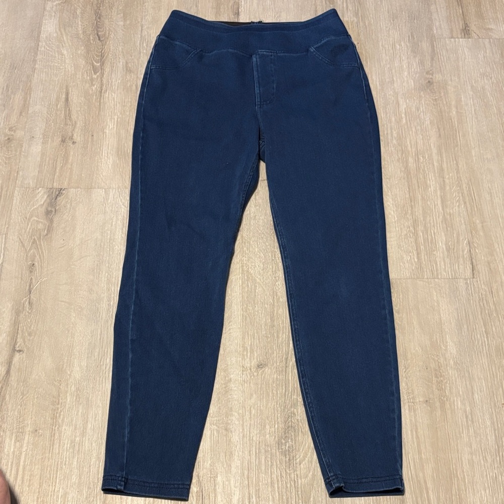 HALARA Women's Blue Denim-Like Leggings